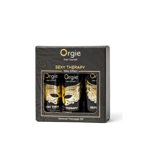 Pack huiles de massage Orgie Sexy Therapy 3x30ml