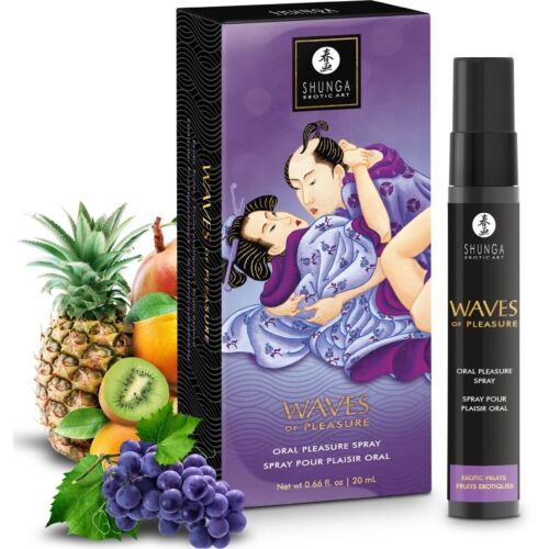 Spray Oral SHUNGA - Fruits Exotiques 20 ML pour Sensations Intenses