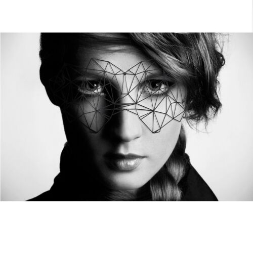 Masque Bijoux Vinyl Masks Kristine - 6 designs personnalisables