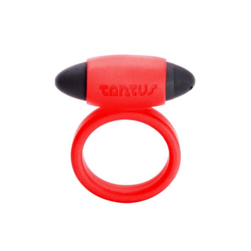 Vibrating Super Soft Ring Red