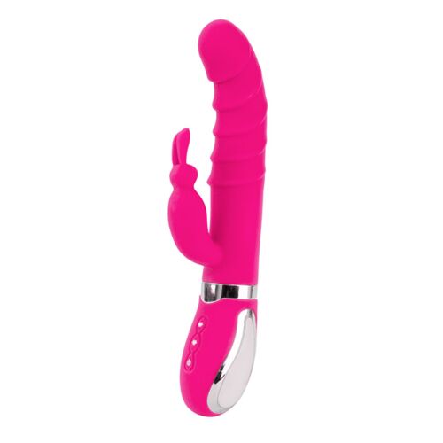 Vibrateur Rabbit S Pleasures Hot Pink avec double stimulation