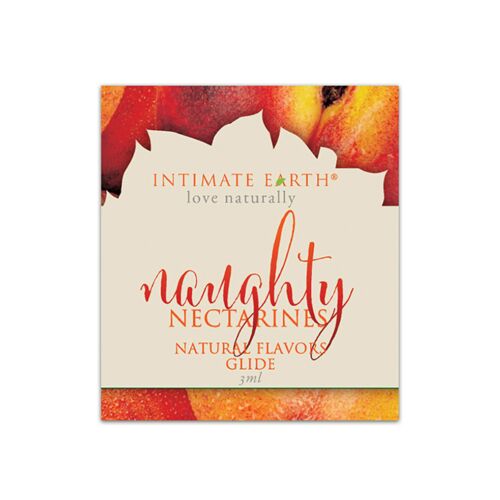 Lubrifiant comestible Intimate Earth Naughty Nectarines 3ml