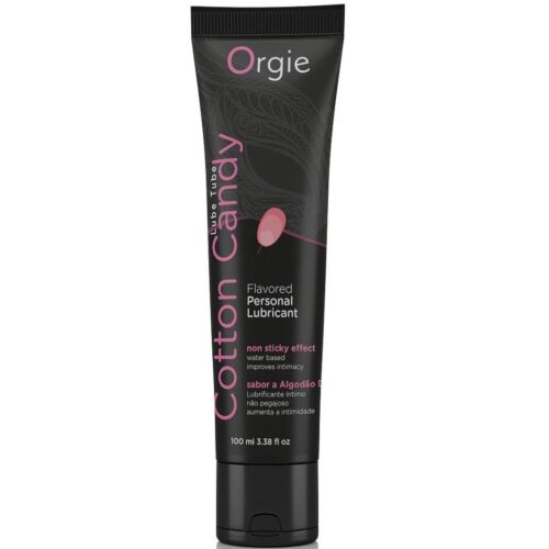 Lubrifiant Orgie Lube Tube Cotton Candy - Saveur barbe à papa