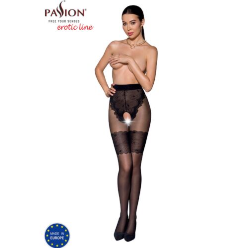 Bas Résille PASSION TIOPEN 013 avec ouverture
