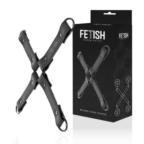 Menottes FETISH SUBMISSIVE UNION en cuir vegan