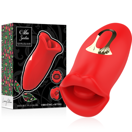 Vibrateur MIA SICILIA Double Plaisir avec Mouvement Élliptique