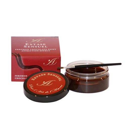 Extase sensuelle corps de chocolat effet peinture attraction