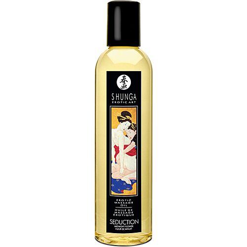 Huile de massage Midnight Flower pour massages intimes