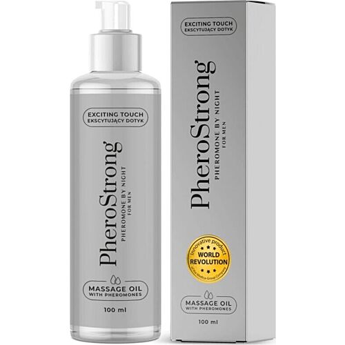 Huile de massage PheroStrong 100 ml avec phéromones