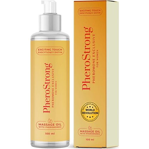Huile de massage PHEROSTRONG aux phéromones 100 ml