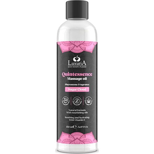 Huile de massage Intimateline Luxuria - Nuage de Sucre 150 ml