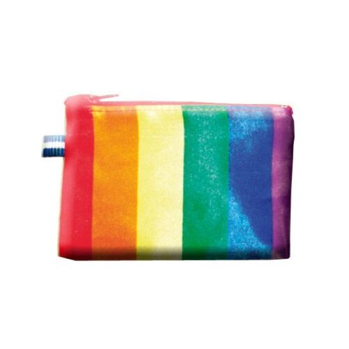 Monedero PRIDE - Monedero redondo con bandera LGBT