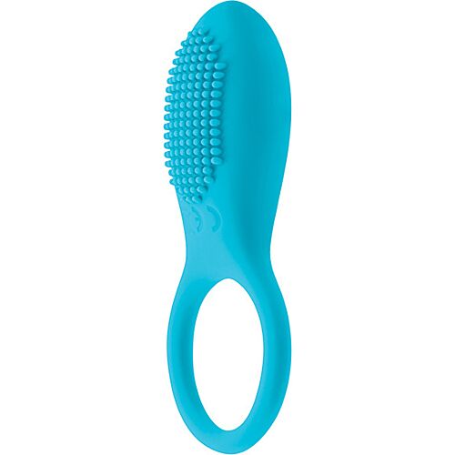 Anneau pénien vibrant S Pleasures Cockring à textures