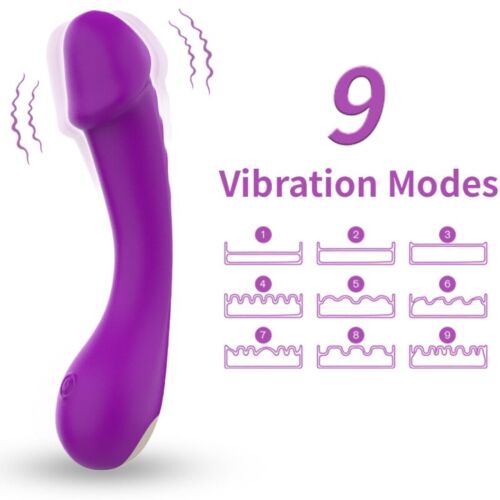 Vibrateur ARMONY G-Spot en Silicone avec 9 Modes