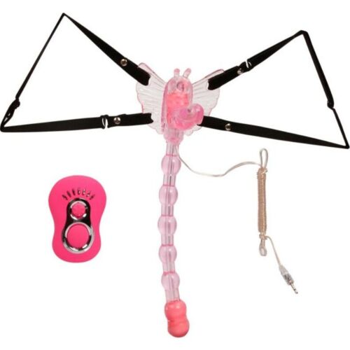 Vibromasseur BAILE Butterfly Strap On | Stimulation triple