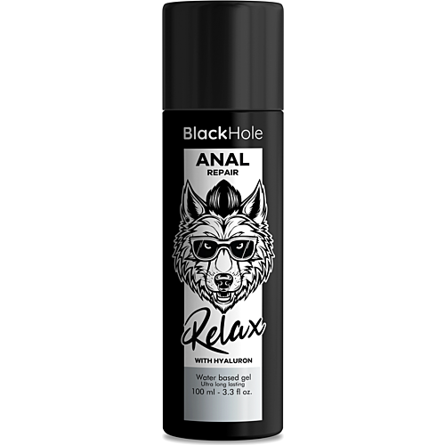 Base Eau BLACK HOLE - Réparation Anale Relax 100 ml