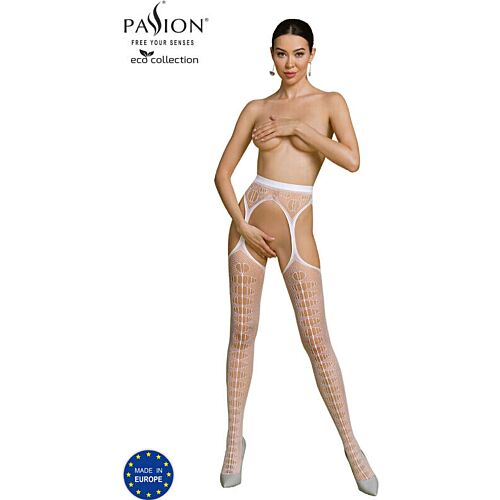 Medias avec Liguero Passion ECO S008 | Écologiques et Sensuels