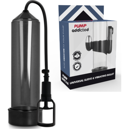 Bomba Alargadora PUMP ADDICTED RX7 avec Vibrateur