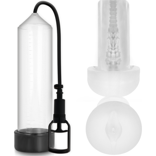 Bombe Erection Pump Addicted RX7 avec masturbateur