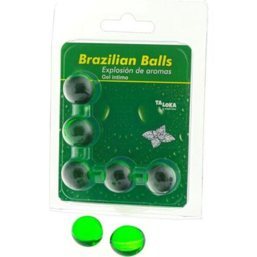 Boules Brazilian Balls Taloka - Explosion de plaisir à la menthe