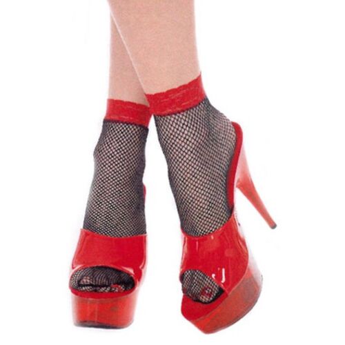 Chaussettes courtes résille Music Legs