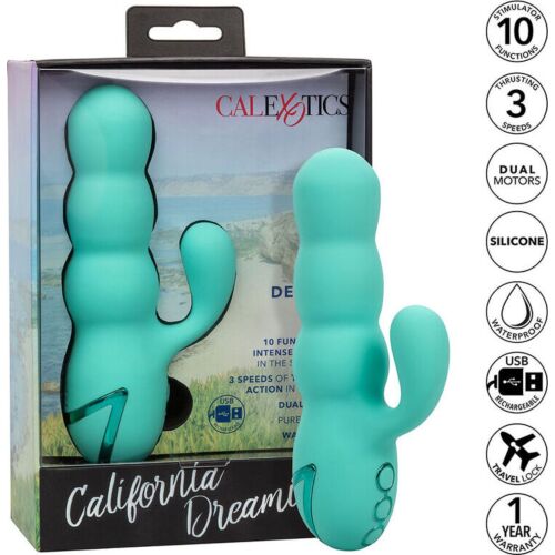 Vibrateur Rabbit CALEXOTICS Del Mar Diva avec double moteur