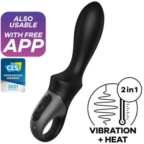 Vibrateur anal Satisfyer Heat Climax avec fonction de chaleur