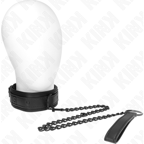 Collier KINK avec Laisse 78 cm | Ajustable et Élégant