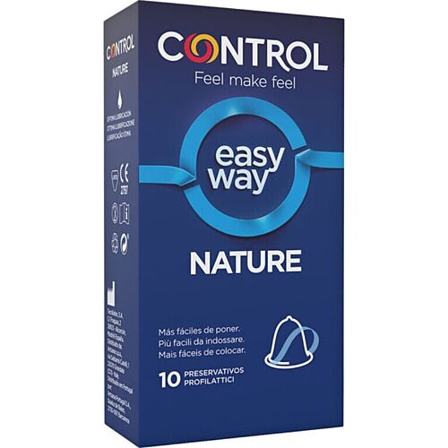 Préservatif Control Nature Easy Way 10 unités - Application facile