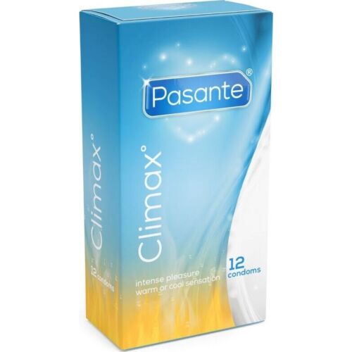 Préservatifs Pasante Climax 6 Effet Chaleur et Frais