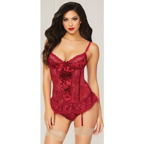 Ensemble bustier porte-jarretelles Sans marque taille M