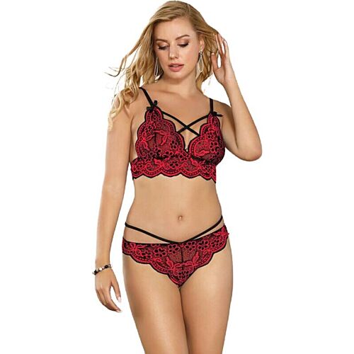 Set de lingerie SUBBLIME - Top et culotte en dentelle