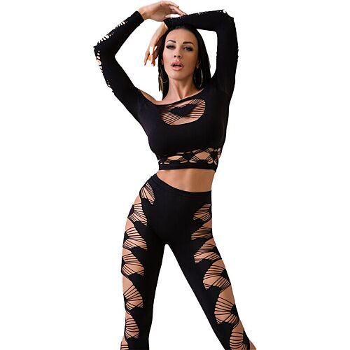 Ensemble Top et Leggins CHILIROSE CR 4436 pour femme