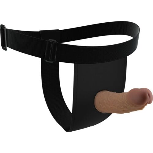 Harnais avec dildo Pretty Love - Pénétration confortable et ajustable