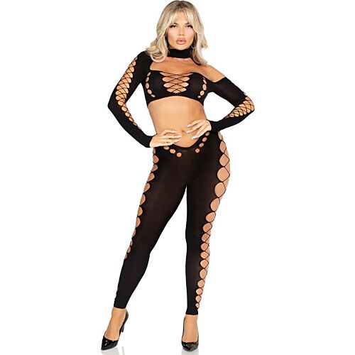 Ensemble Top et Leggings Leg Avenue Cut-Out