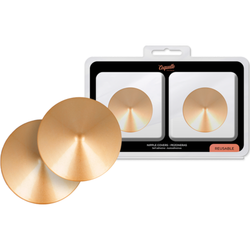 Couvre-pezons Coquette Accessories - Circles dorés