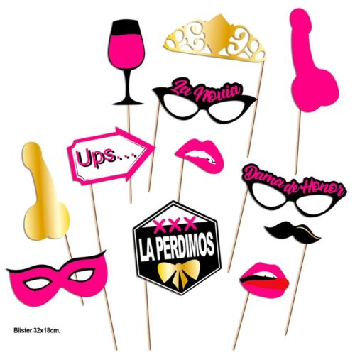 Accessoires Photo Diablo Picante Modèle 2 - 12 Unités