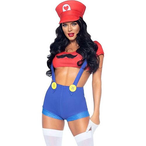 Costume Sexy Mario Bros Leg Avenue