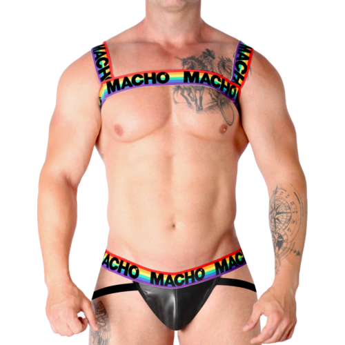 Harnais Double MACHO UNDERWEAR - Ajustabilité et élégance