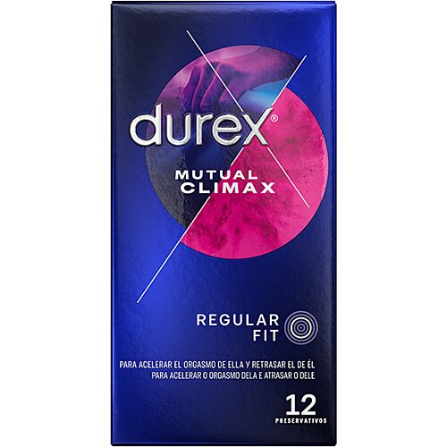 Préservatifs DUREX Climax Mutuel avec lubrifiant Performa