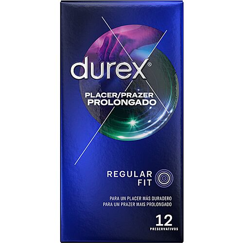 Préservatifs DUREX Plaisir Prolongé Retardant 12 unités