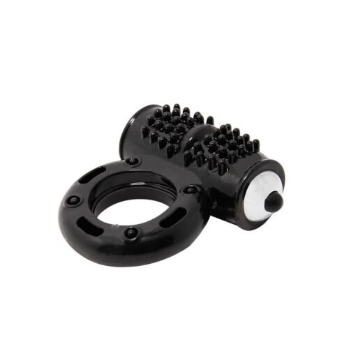 Anneau Vibrant BAILE FOR HIM 10V - Érection durable et stimulation clitoridienne