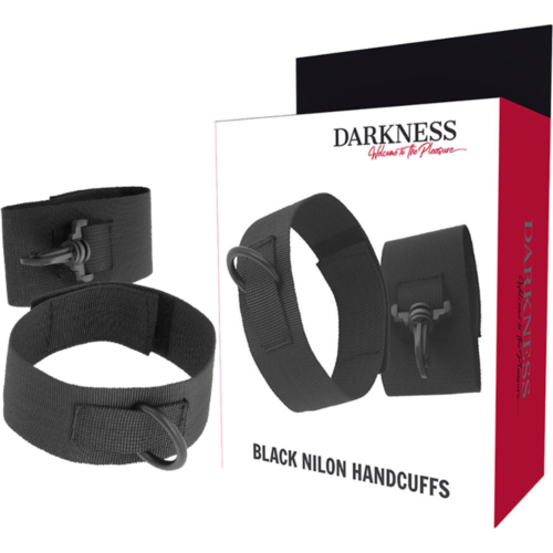 Menottes DARKNESS en nylon pour débutants