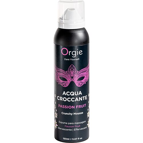 Mousse effervescente Orgie Acqua Croccante Passion Fruit