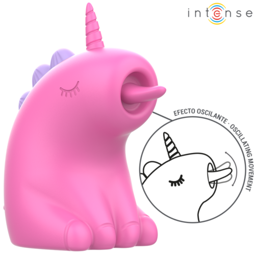 Stimulateur clitoridien INTENSE PINKIE | Design licorne et vibrations réglables