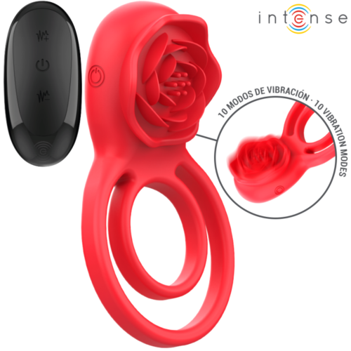 Stimulateur clitoridien INTENSE GAIL avec télécommande et 10 vibrations