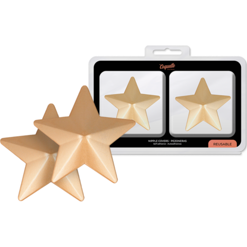 Couvre-pezons Coquette Accessories - Étoiles dorées