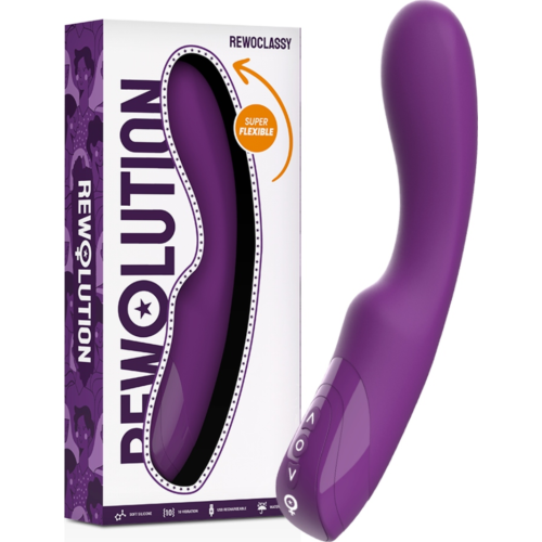 Vibrateur Point G REWOLUTION REWOCLASSY Flexible et Puissant
