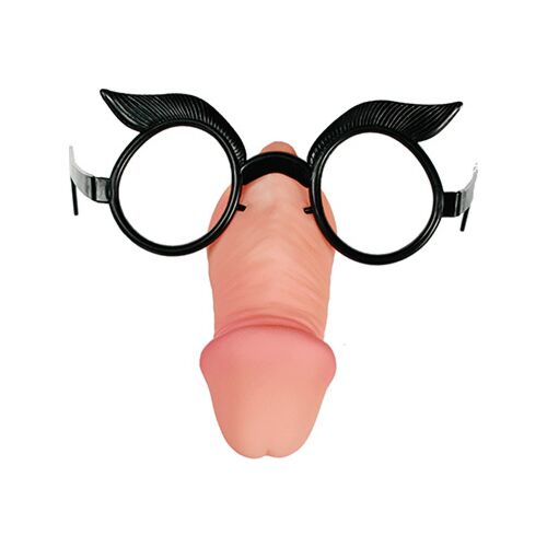 Gafas de broma Out Of The Blue para despedidas de solter@