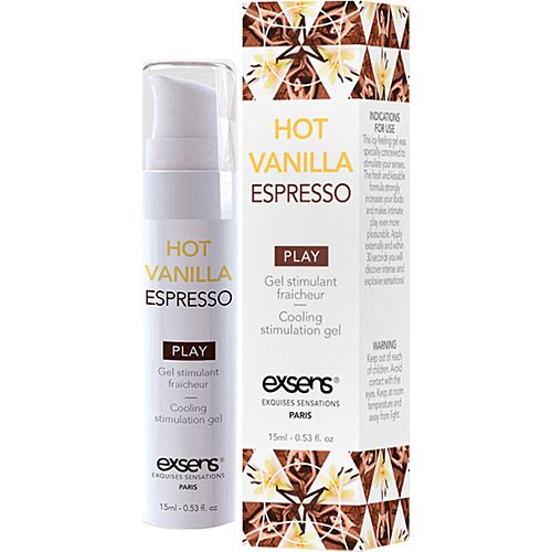 Gel stimulant Exsens Hot Vanilla Espresso 15 ml